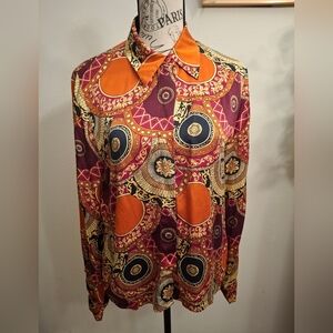 Vintage Y2K Silk Blouse